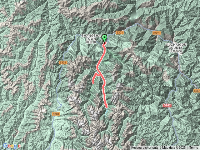 中國四川九寨溝國家公園