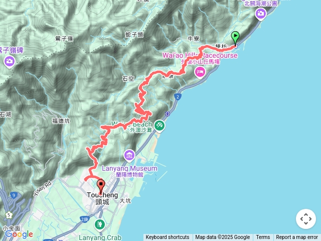 頭城.龜頭縱走(岩藏山-火燒寮山-頭圍山).2025-04-19