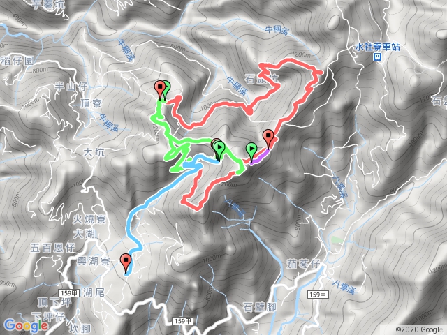 【嘉義】在地行腳之二～ 大湖尖山-青雲山-紅柴嶺-五棲領-水水古道-凌雲岩-文峰山