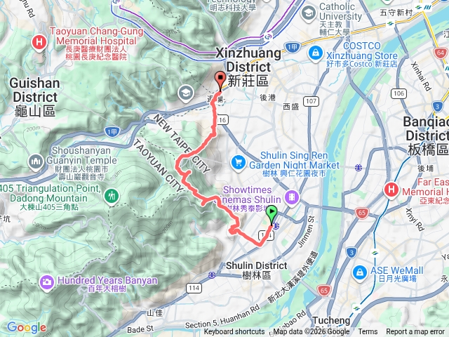 樹林大同山連走三角埔頂山、三福山出新北軍人忠靈祠、武器公園順訪尖棟山步道旁血藤新祕境。 （新北樹林）預覽圖