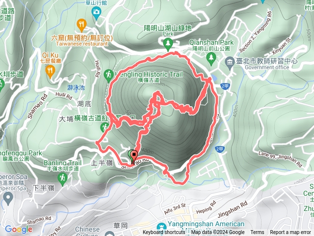 1130323三進三出紗帽山&橫嶺古道