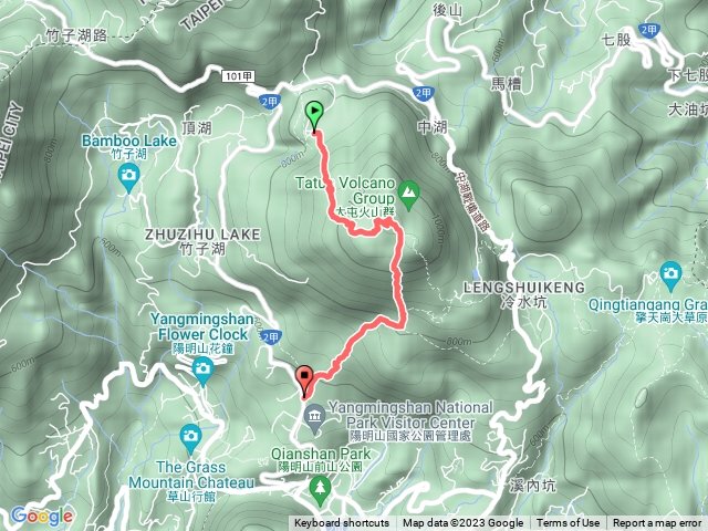 七星山主峰（小油坑->苗圃）