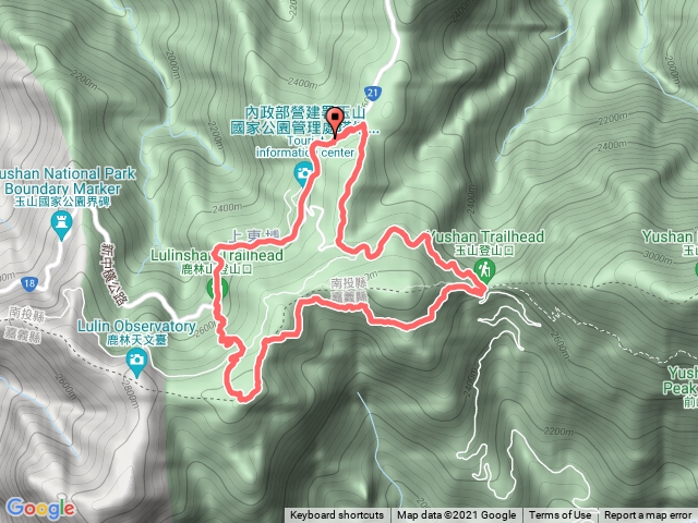 塔塔加-鹿林山 O型健走