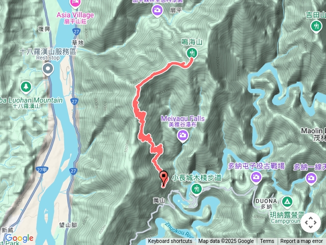 鳴海山、網子山登山步道 202504201425