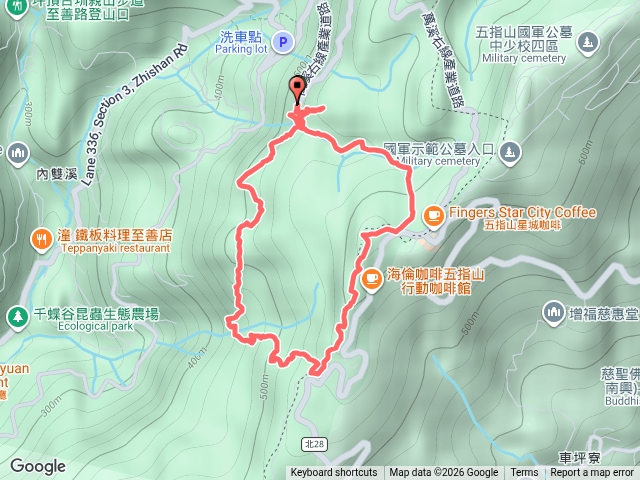 梅花山五連峰