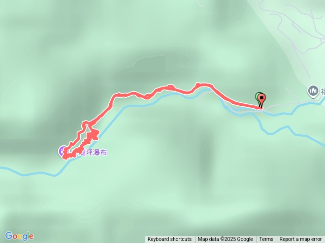 頭前溪瀑布群｜雙股瀑布｜雙層瀑布｜頭前溪瀑布｜鹿堀坪古道O型