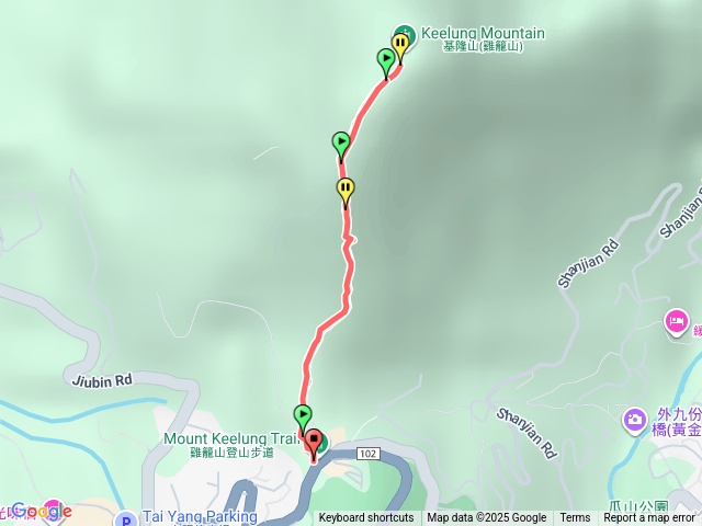 基隆山登山步道