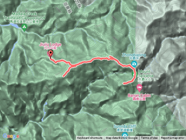 大霸群峰 Day2 (百岳四座）