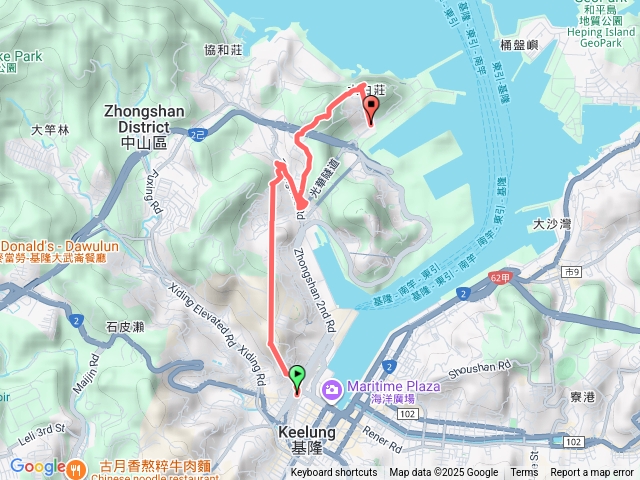 基隆火車站--基隆燈塔