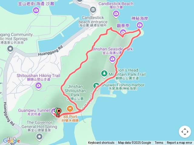 新北金山 獅頭山O型