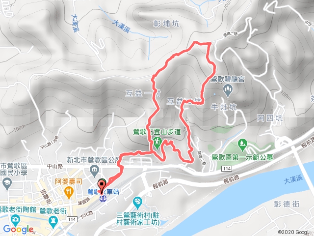 牛灶坑山鶯歌石