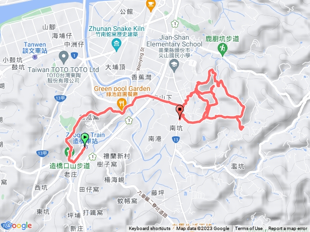 2023-02-13 造橋口山連走鹿廚坑山