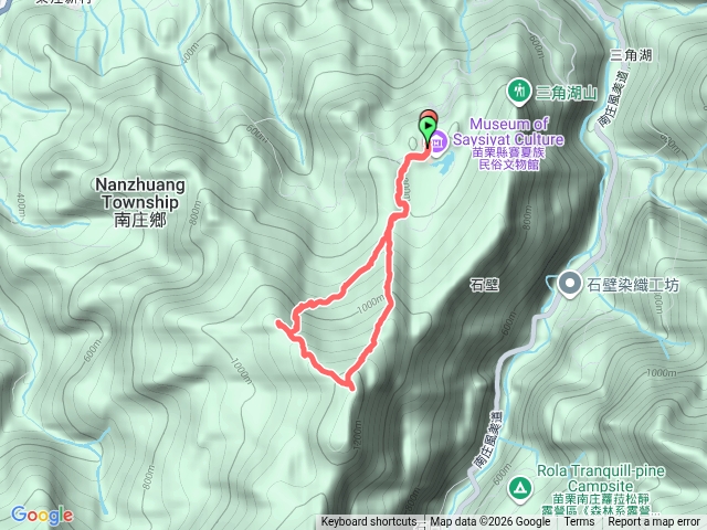 向天湖光天高山逆走小圈預覽圖