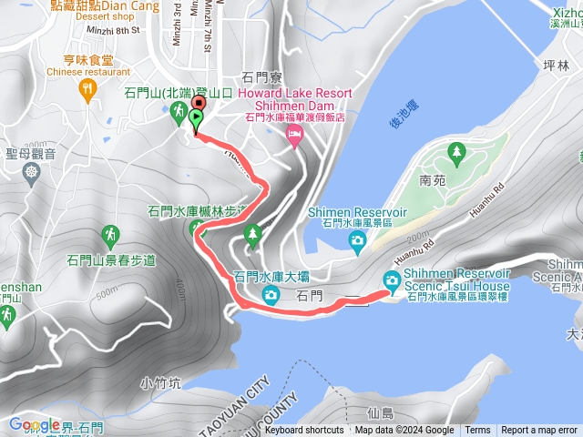 4.1公里0034山石門水庫霸頂