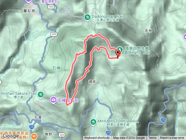 秋遊嘉鄉頂湖自然生態園區步道預覽圖