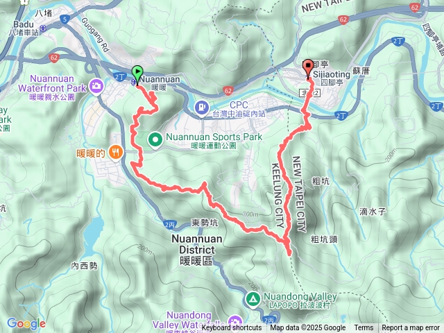 暖四縱走(暖壽山_頂寮山_龍門山_碇內尖山)