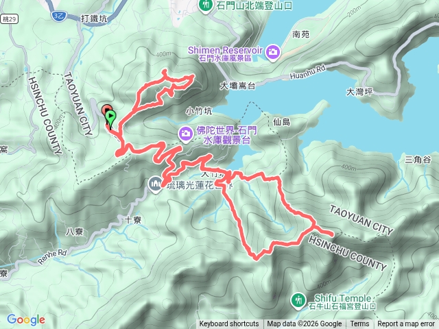 雙石縱走（南登山口預覽圖