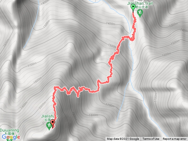 鹿場上 加里山 單趟登頂