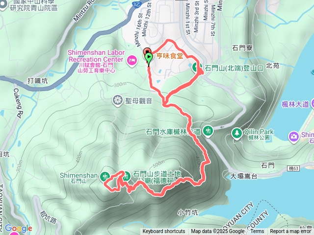 桃園石門山步道預覽圖