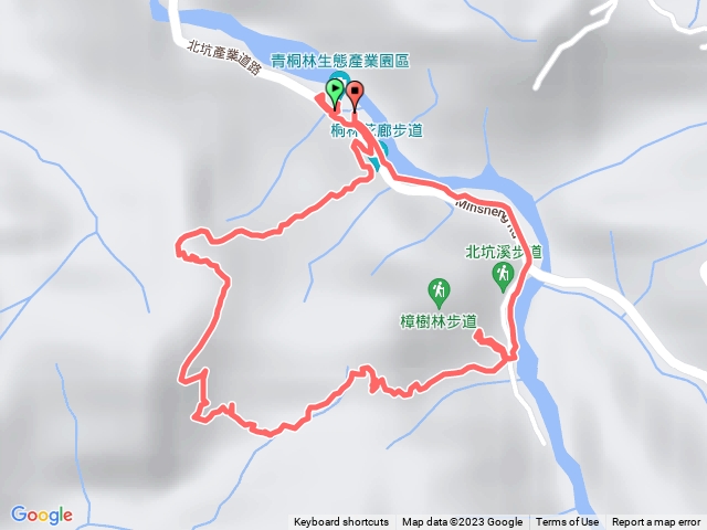 桐林花廊北坑溪步道