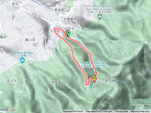 紅葉谷瀑布&金孔坪