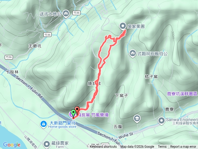 燒炭窩步道
