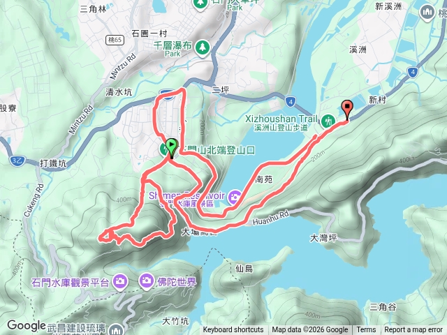 石門水庫-石門山健走騎行預覽圖