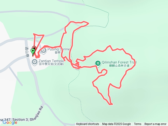 麒麟山森林步道雙O繞預覽圖