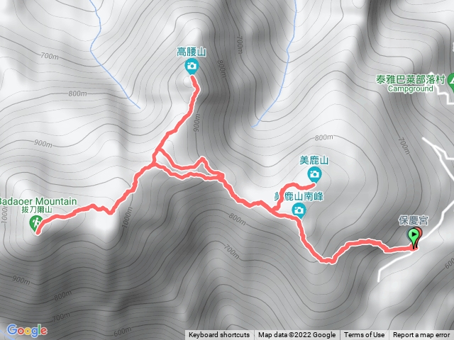 20220909美鹿山_拔刀爾山_高腰山