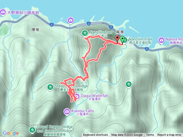 劍龍陵，大鬼湖