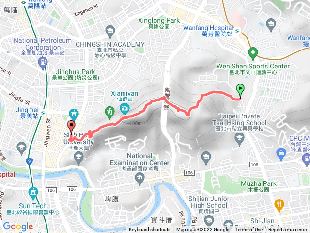 仙跡岩步道（海巡署登山口到仙跡岩牌樓口）