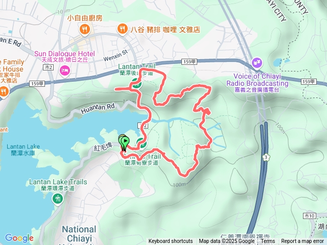 蘭潭後山步道、筍寮山、紅毛埤山、山子頂山-山玲遊記