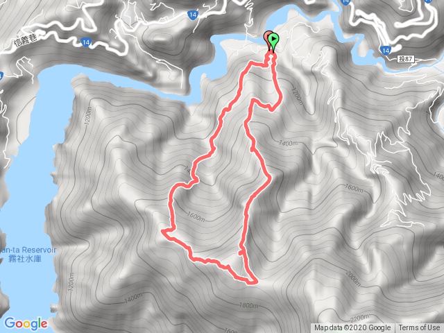 武令山主峰環走