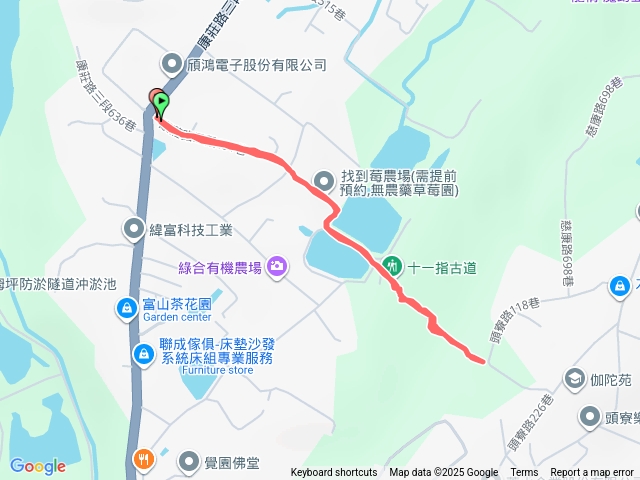 十一指古道預覽圖