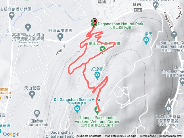 高雄大崗山生態園區小O型