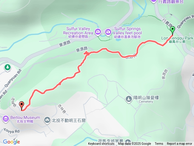 大砲岩新北投山