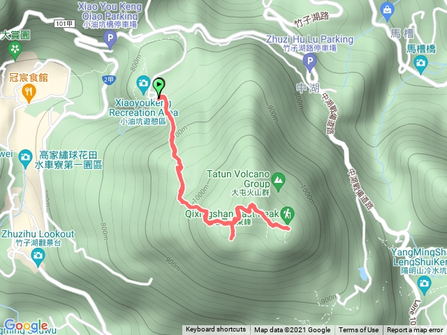 1100802七星山主東南峰