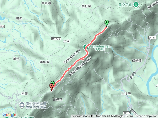 賣菜義到烏山縱走預覽圖