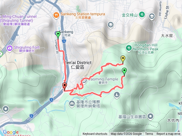 紅淡山散步預覽圖