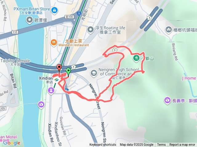 1140929新店獅頭山（小獅山）登山步道