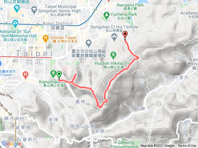 台北 象山 拇指山