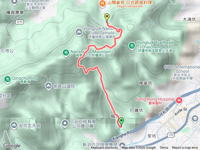 安坑安祥路2號至烘爐地鴛鴦亭