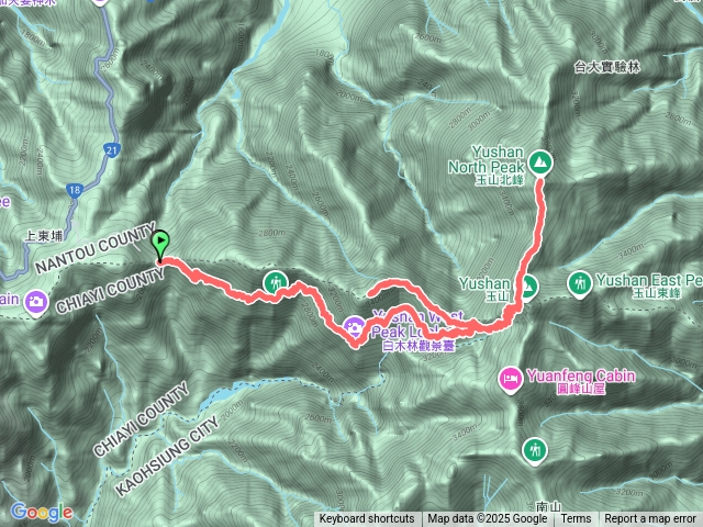 玉山西峰北峰-包毛登山預覽圖