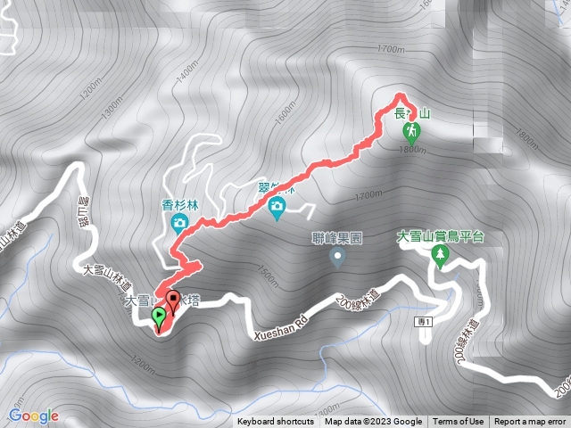 大水塔上長壽山