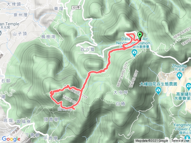 2021.01.29面天山、向天上步道