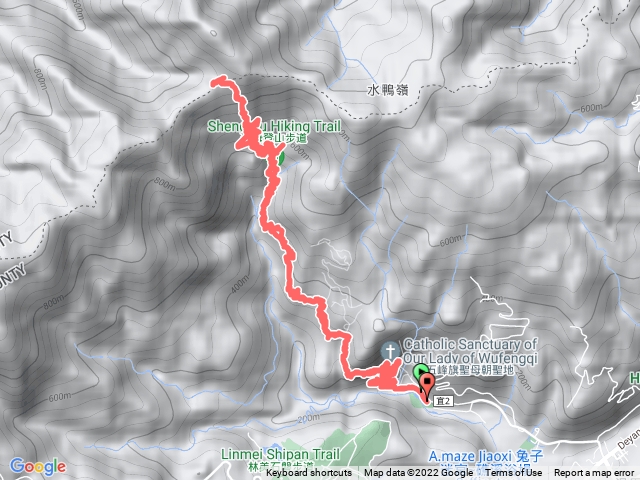 聖母山莊登山步道