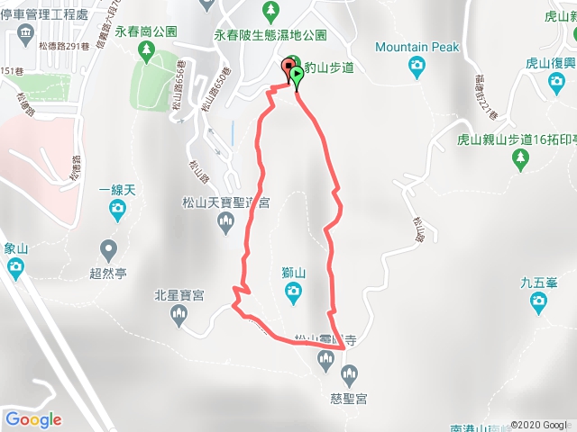 豹山溪步道