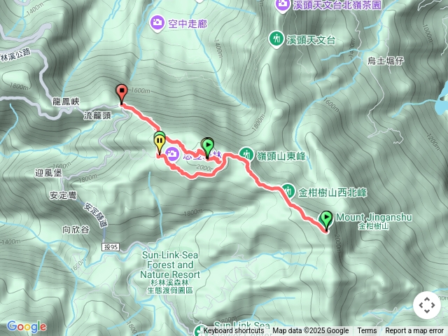 250615留龍頭上嶺頭山金柑樹山下忘憂森林
