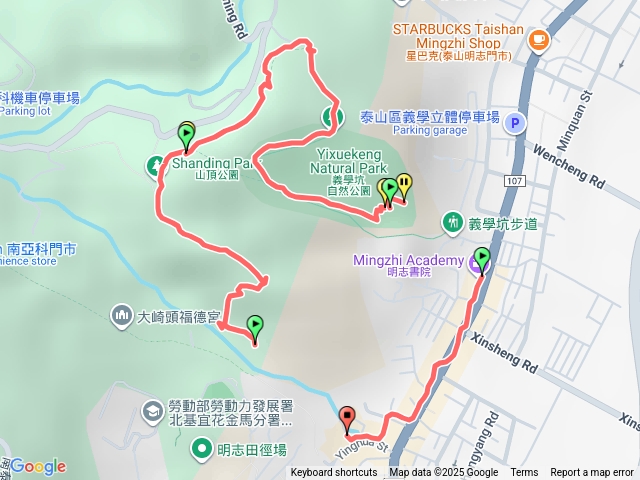 泰山区義學坑.泰山巖隨性走預覽圖