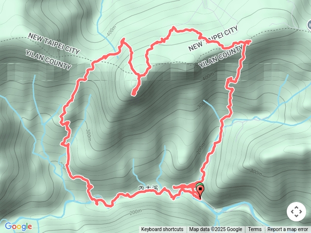 大溪川古道睏牛山O型